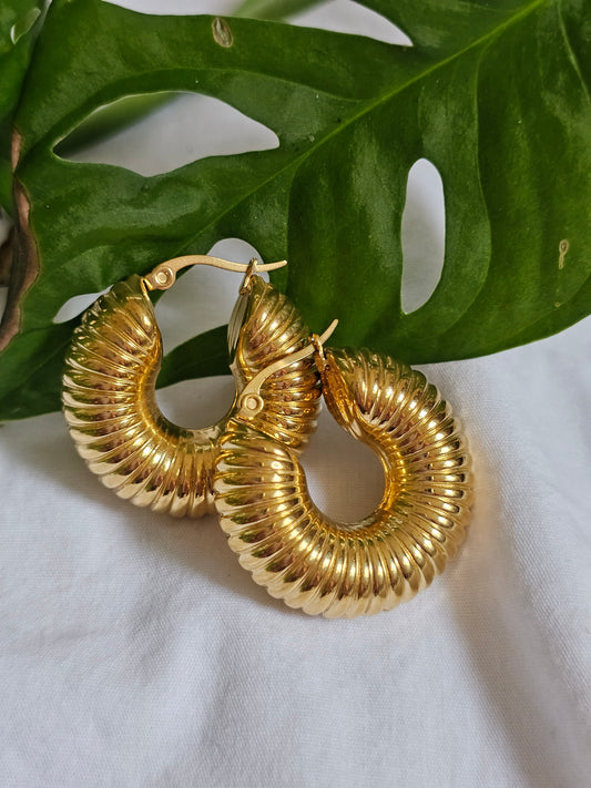 Angie Loop Earrings