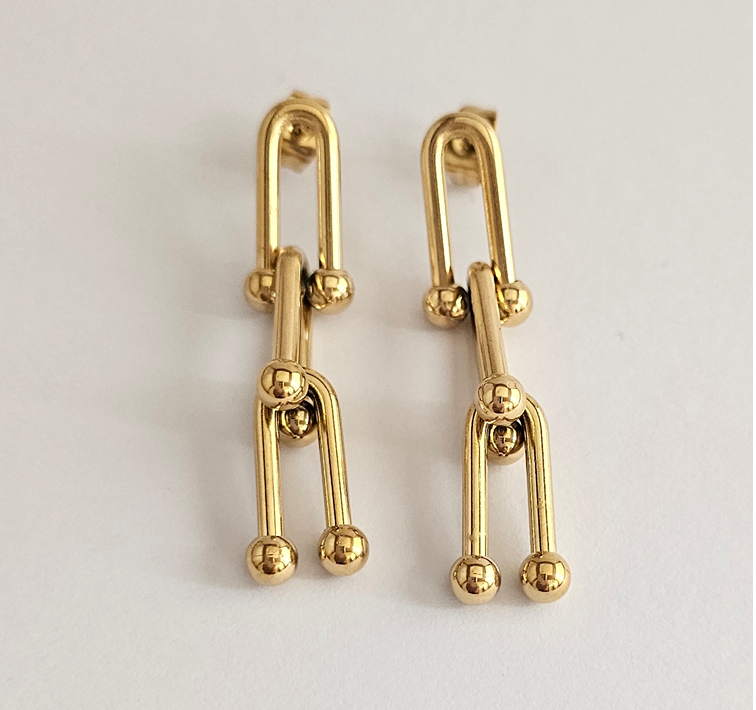 Ella Interlock Earrings